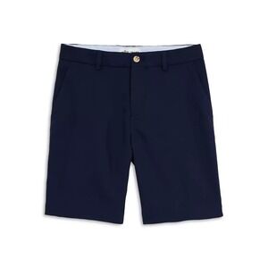 Peter Millar Shorts Men's Size 40 Blue Navy Flat Front Performance‎ Golf